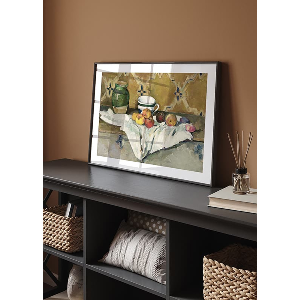 Poster Gallerix Still Life With Jar Cup And Apples By Paul Cézanne