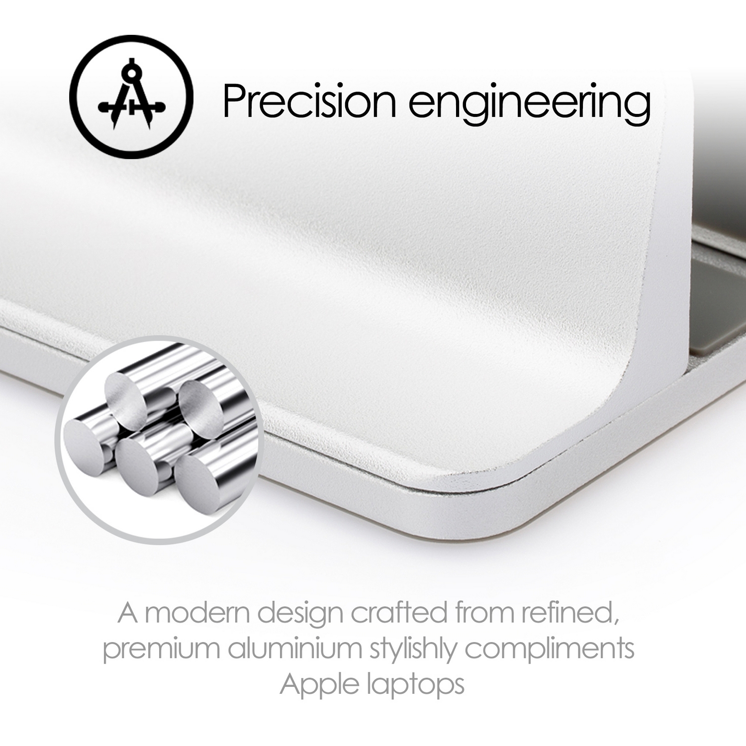 Bordsställ Desire2 för Mac/Ultrabooks Justerbar Aluminium