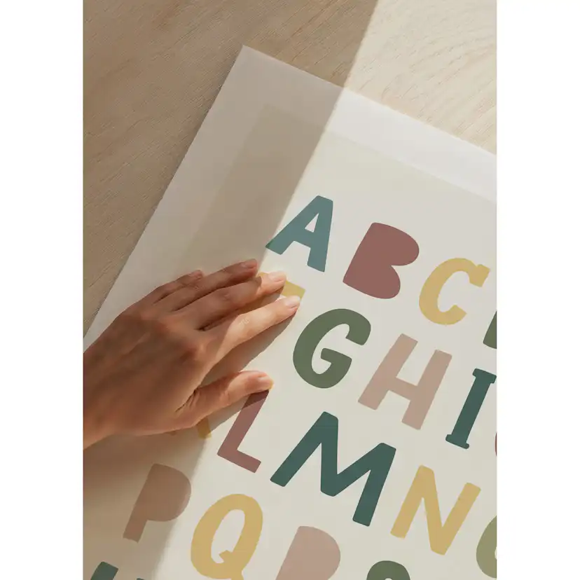 Poster Gallerix Barnens Alfabet No1