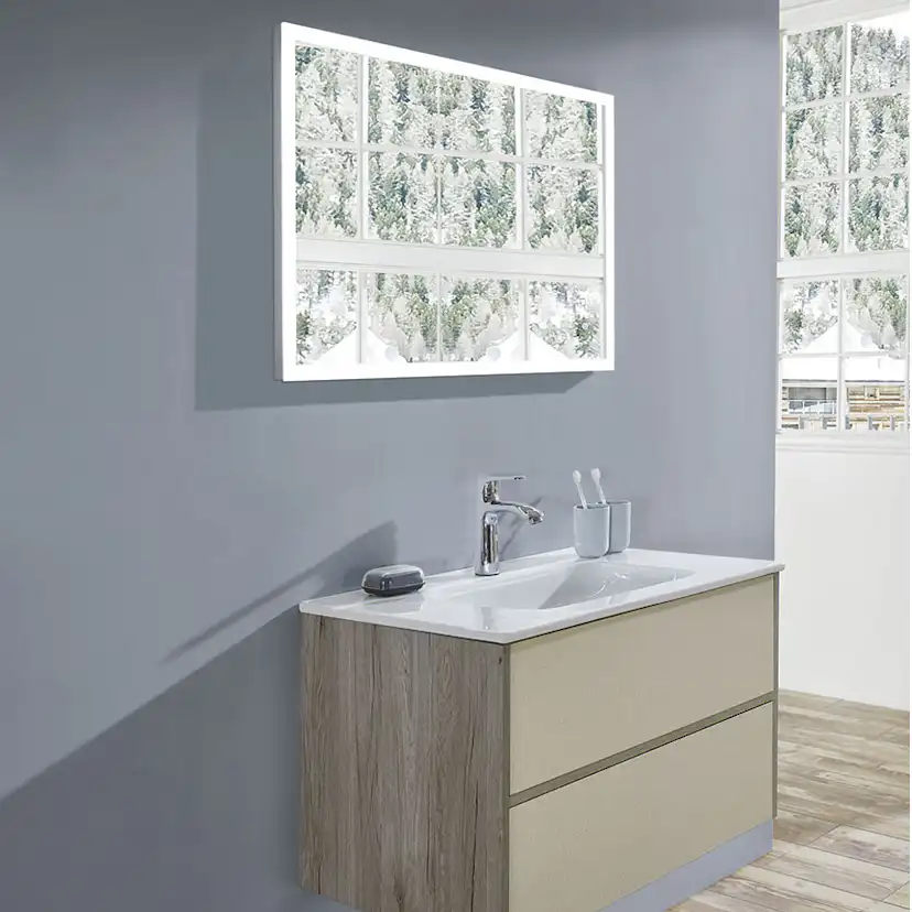 Spegel LH Modern med LED Belysning