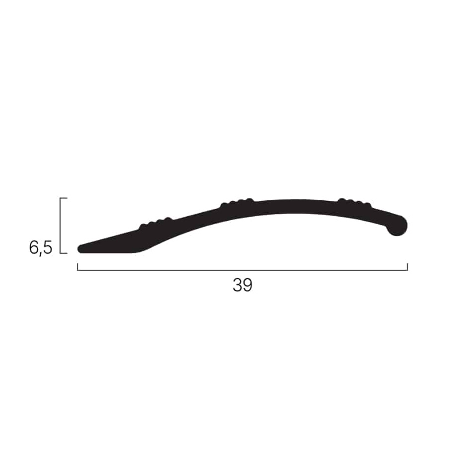 Nivålist Lundbergs Standard Svart
