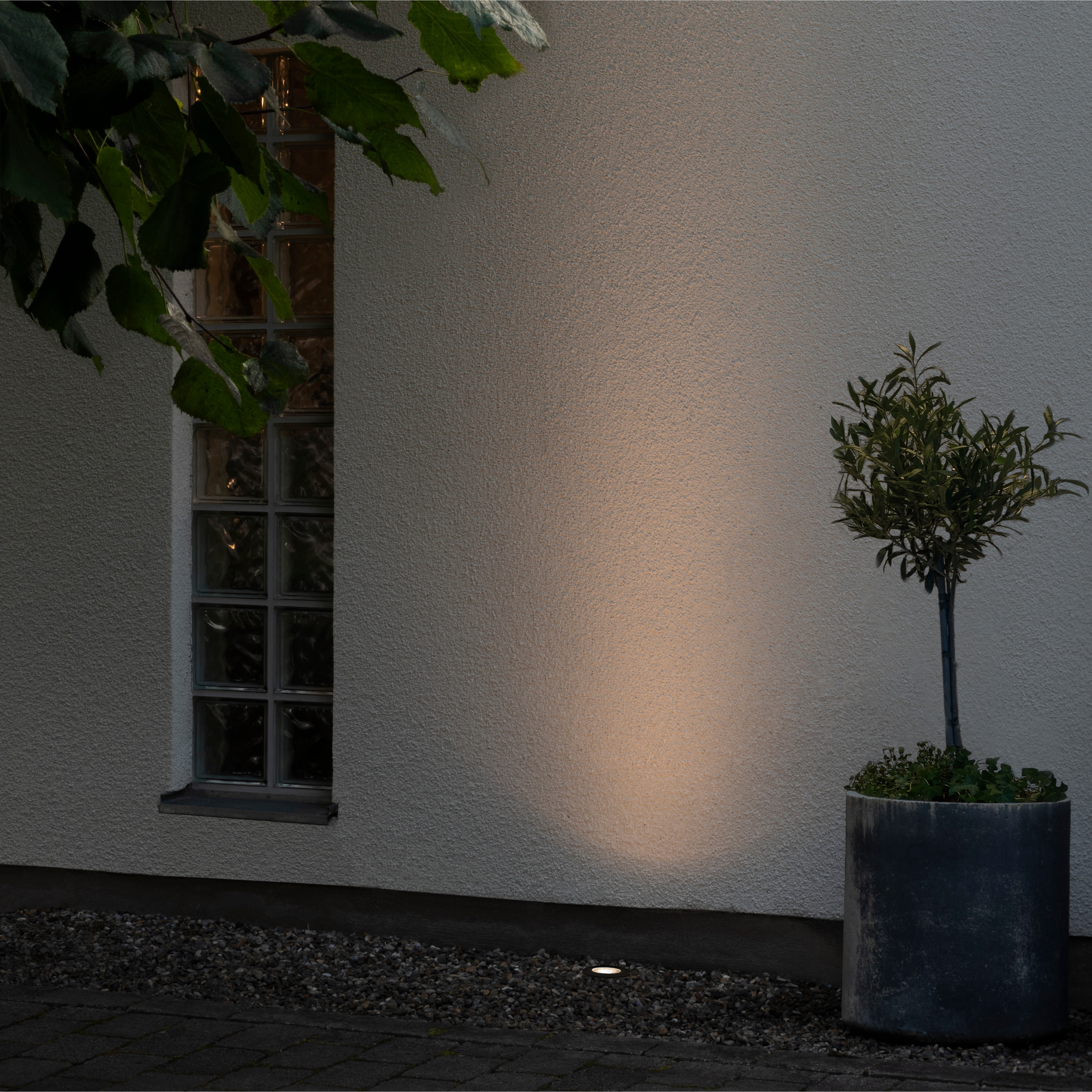 Markspot Gnosjö Konstsmide Inbyggd 2x6W HP LED Topp