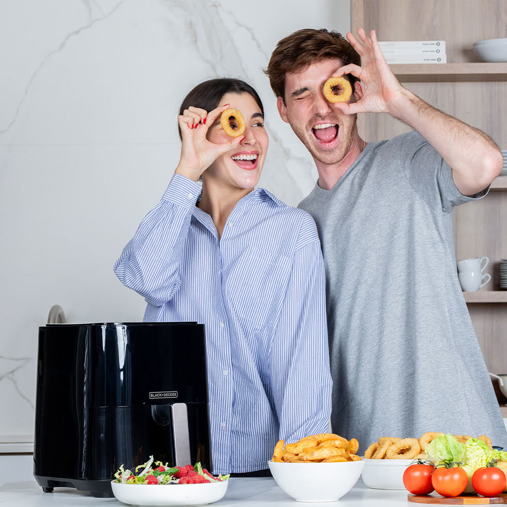 Airfryer Black+Decker Svart 5L 1450W