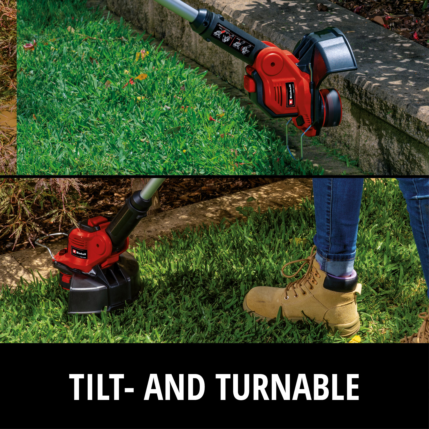 Gräsklippare Einhell GE-CT 18/28 Li TC Utan Batteri & Laddare