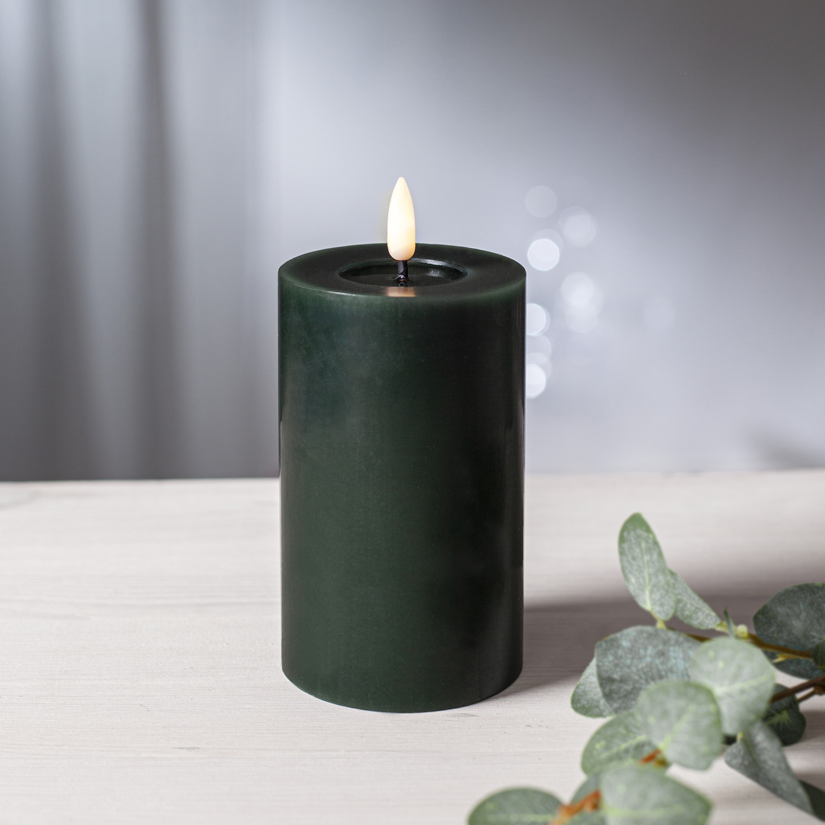 LED-Blockljus Star Trading Flamme Flow 15 cm