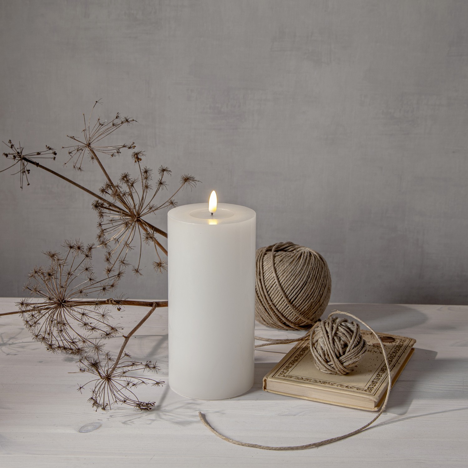 Blockljus Star Trading Flamme Flow Big Batteriljus