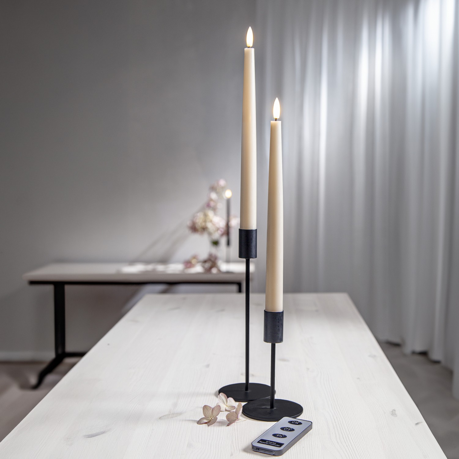 Antikljus Star Trading Flamme Slim 2-pack