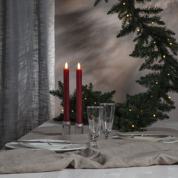 Antikljus Star Trading Flamme Lång LED 2-pack