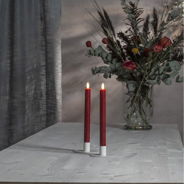 Antikljus Star Trading Flamme Lång LED 2-pack