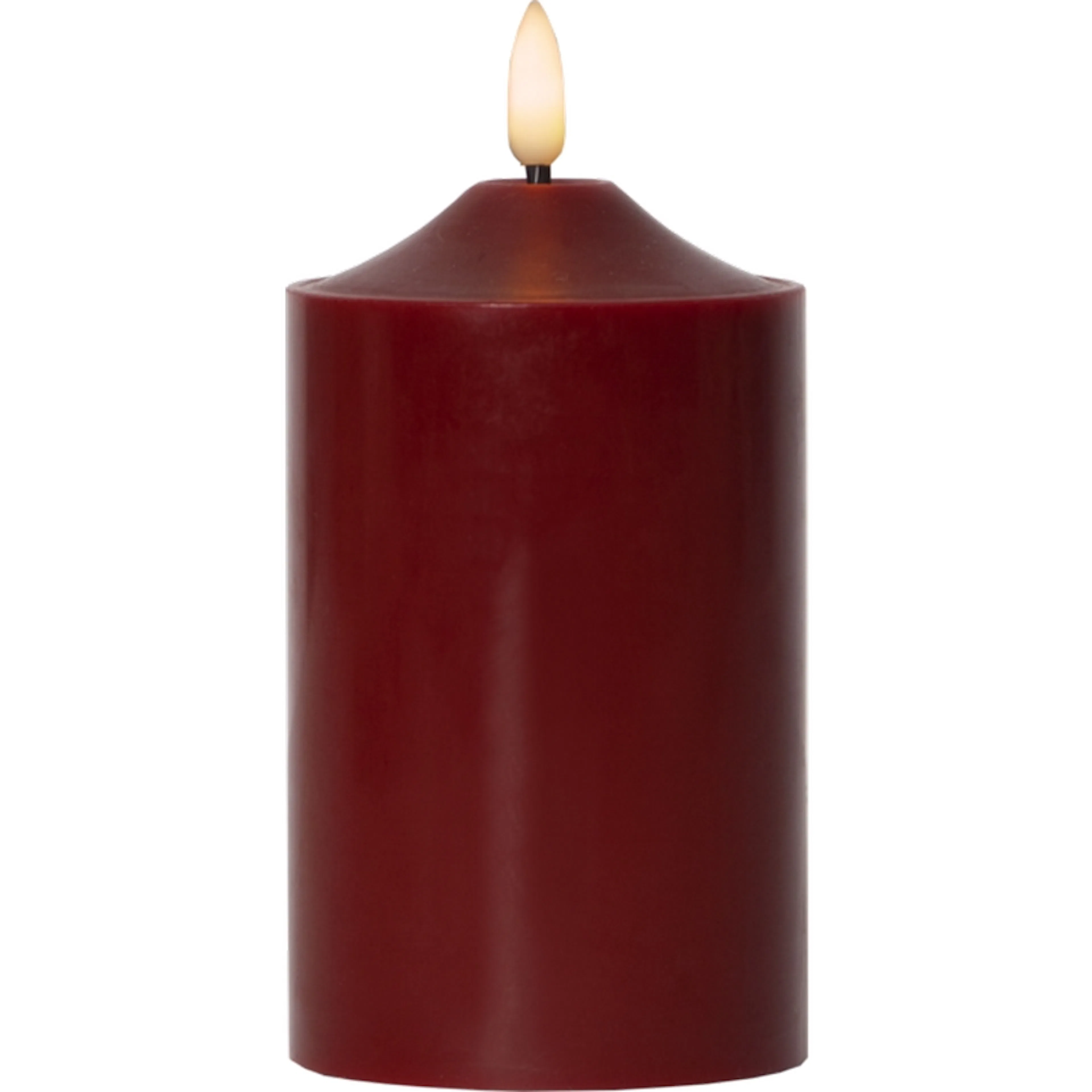 Blockljus Star Trading Flamme LED Röd Batteriljus