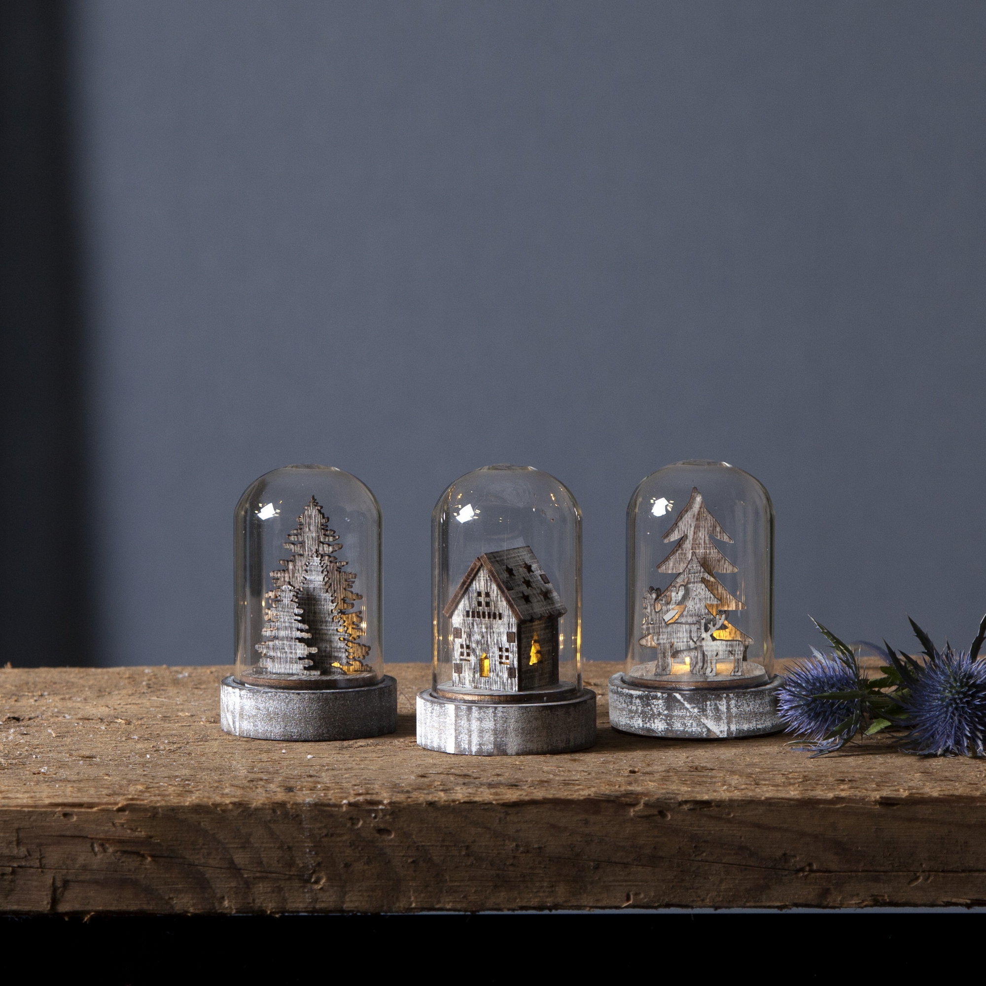 Juldekoration Star Trading Kupol 3-pack