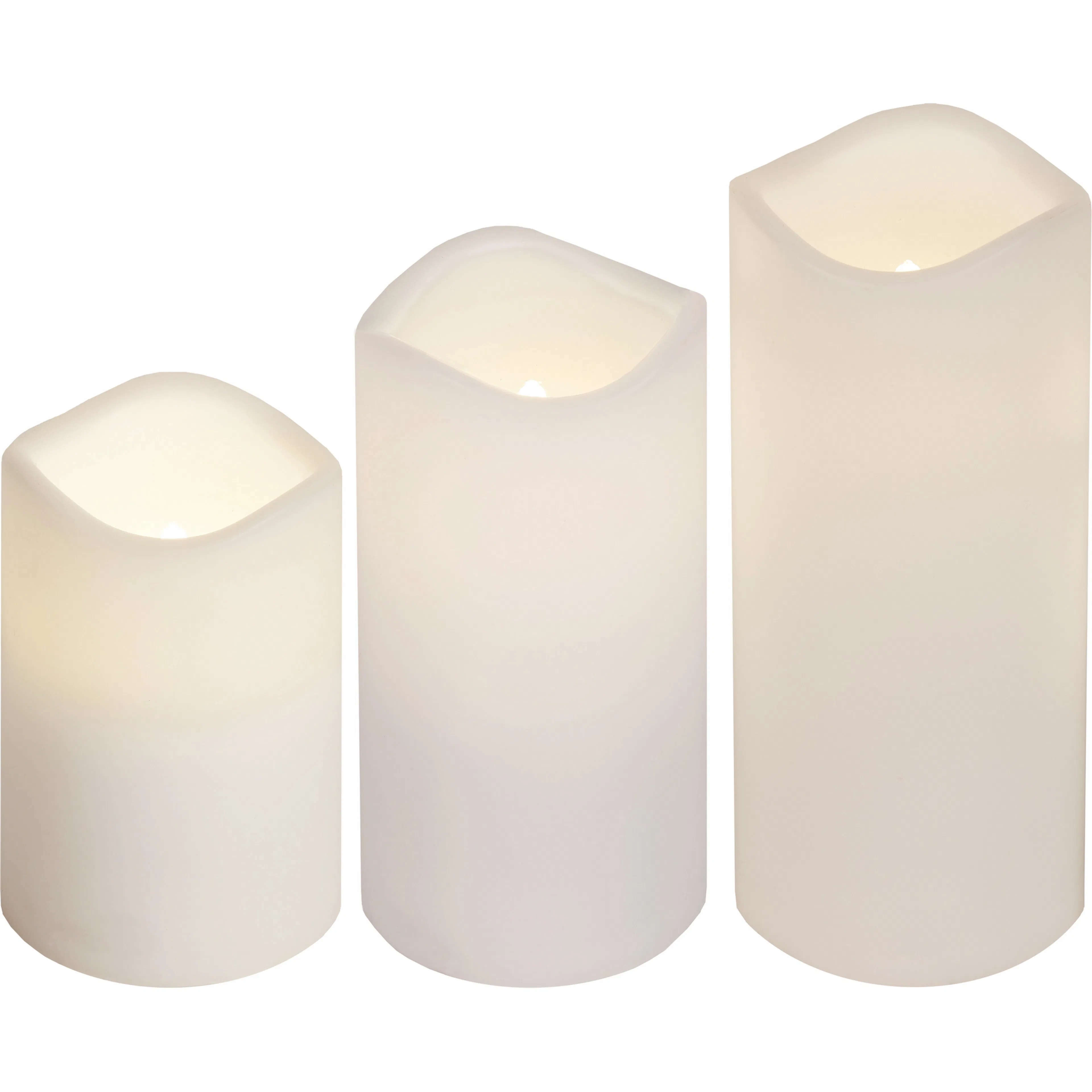 Blockljus Star Trading Paul LED 3-pack