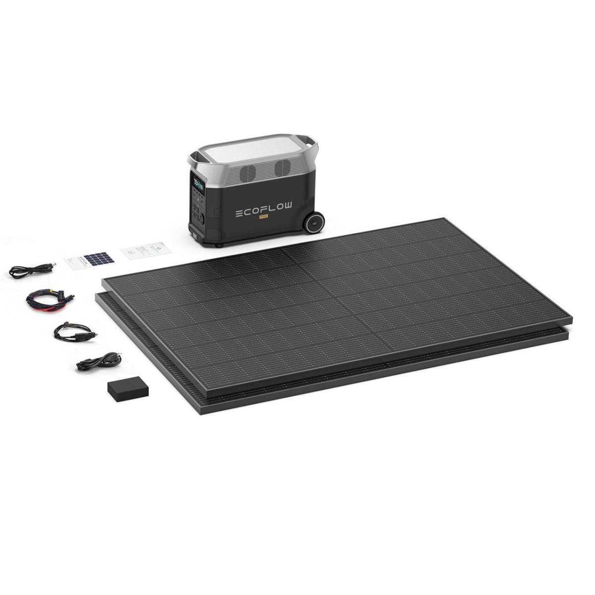 Solcellspanel Ecoflow Portabel med Ställbart Skyddsfodral