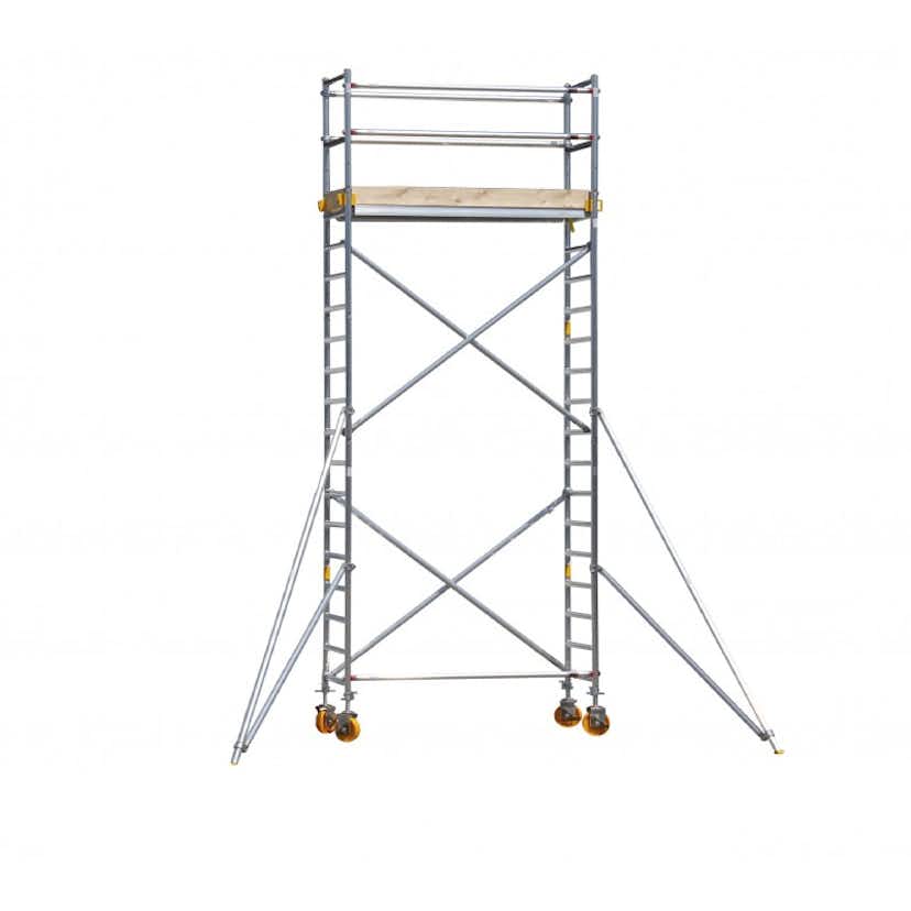 Rullställning Custers Bredd 2,5 m, Djup 0,74 m B:2,5 x D:0,74 x H:6,5 meter