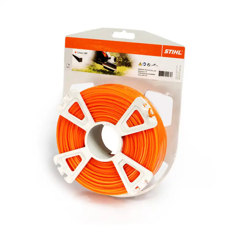 Trimmertråd STIHL Nylon Rulle 2,4 mm Fyrkant