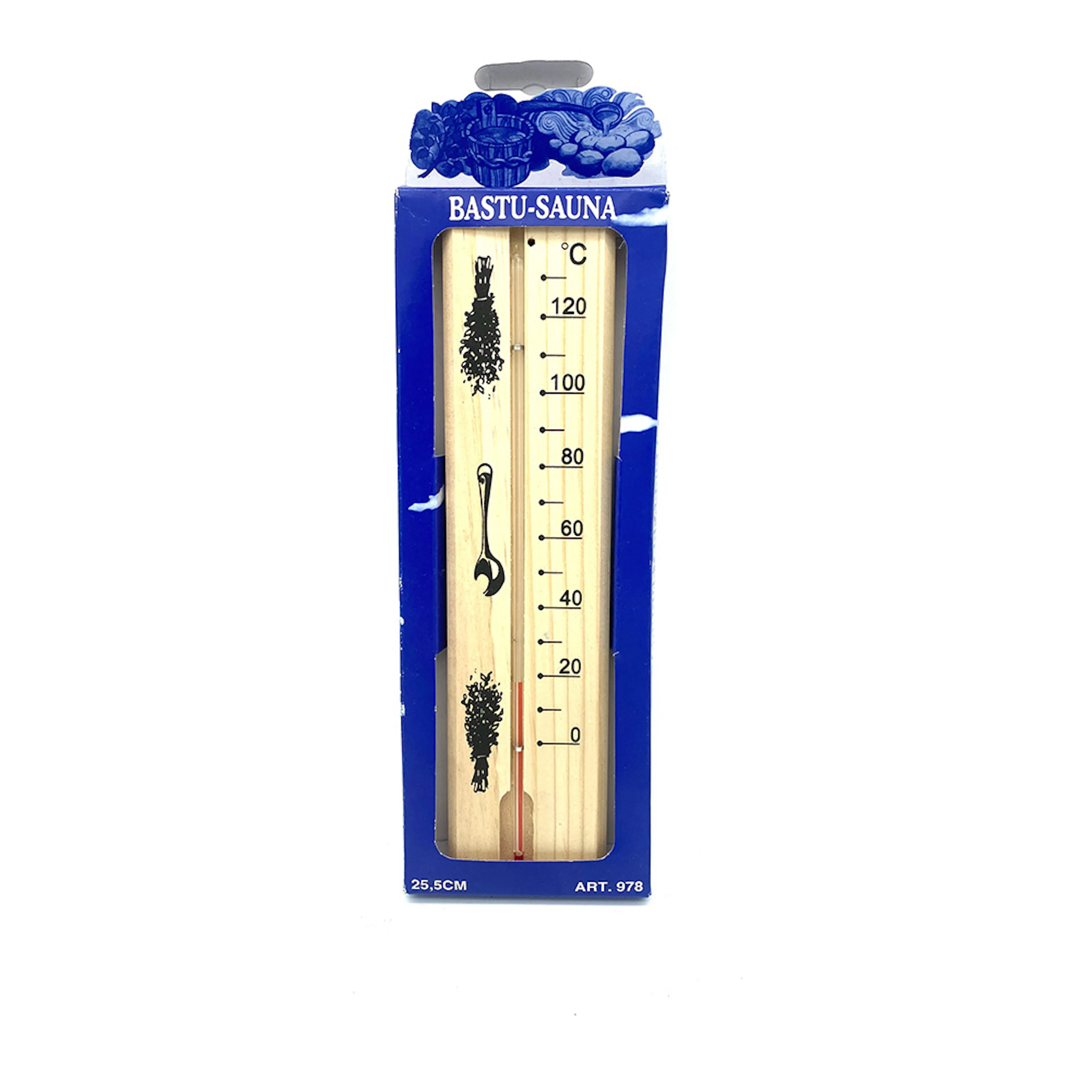 Bastutermometer Termometerfabriken Viking +130C