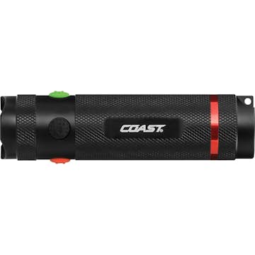 Ficklampa Coast Tx12 Med Vitt-rött-grönt Ljus - I Presentbox