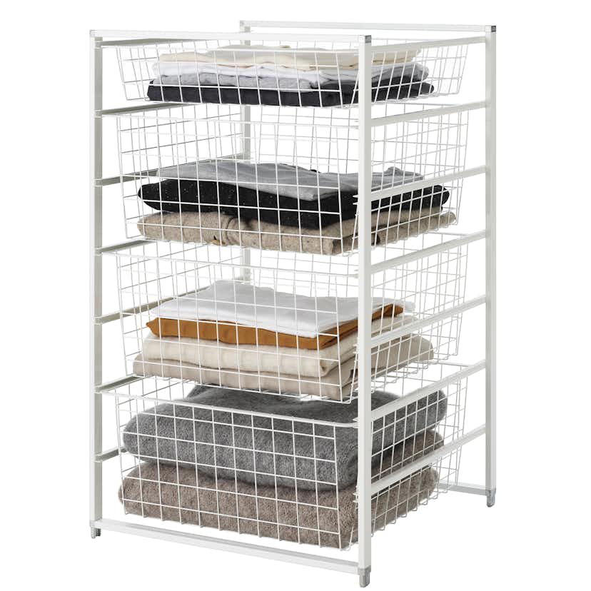 Backstativ Elfa Kit Tråd Mini Vit