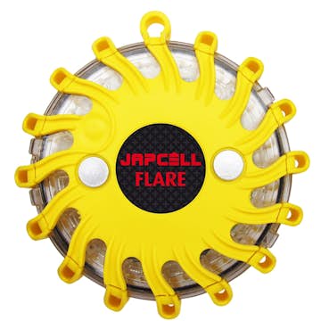 Varningsljus Japcell Flare Uppladdningsbar Inkl. Batterier