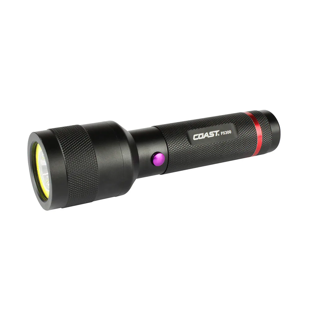 Ficklampa Coast Px300 150 Lumen Vitt Ljus + Uv-ljus