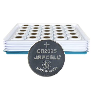 Batteri Japcell Litium CR2025 200 St