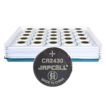 Batteri Japcell Litium CR2430 100 St