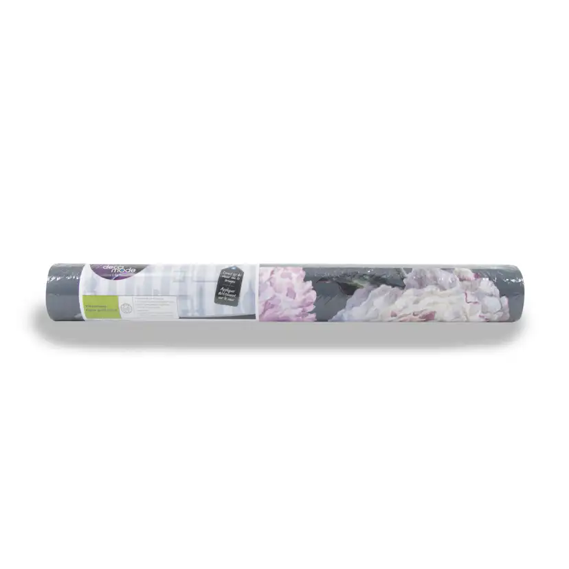 Tapet WOW Peony Mångfärgad