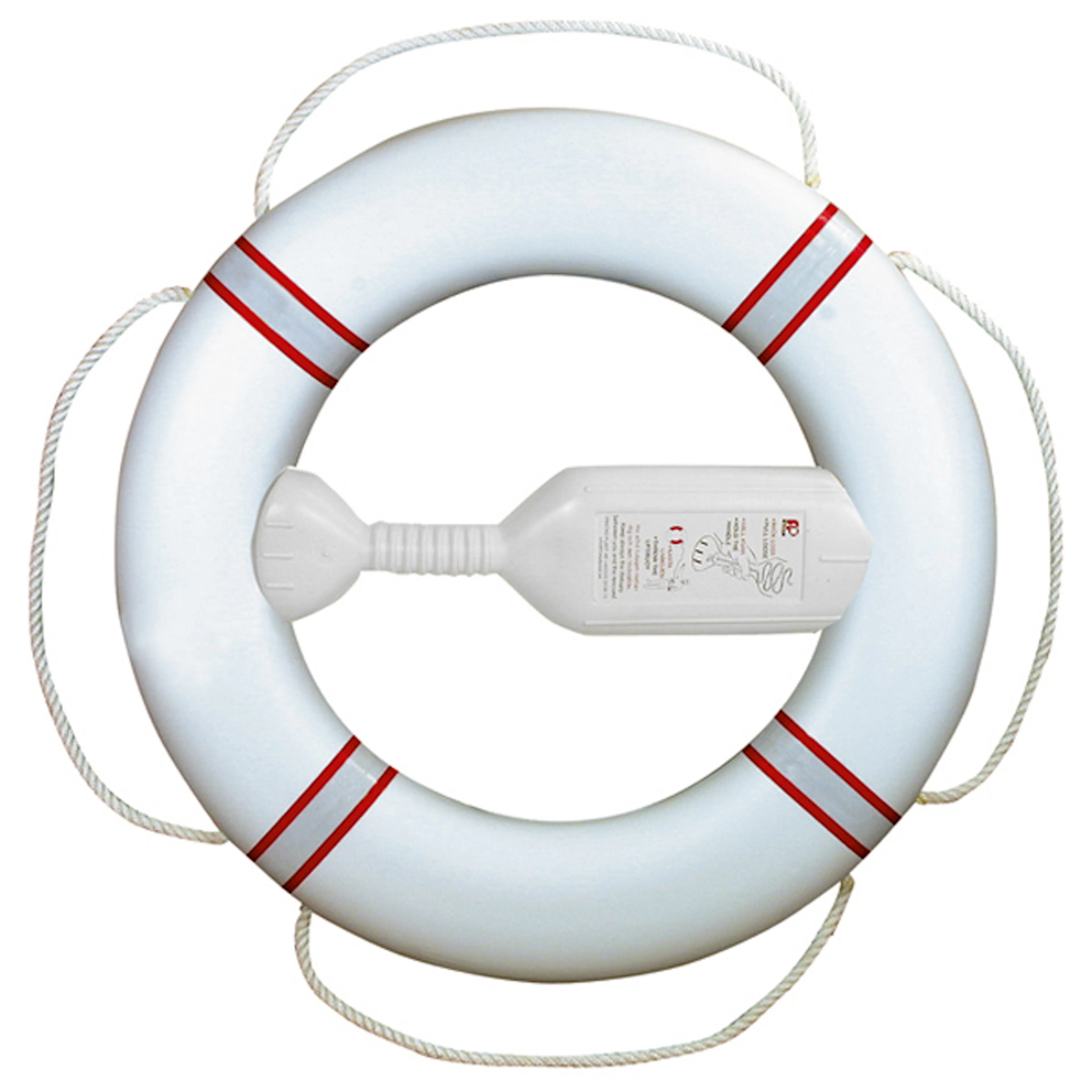 Vit/Röda reflexband