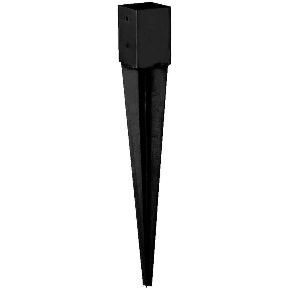 Jordankare Jabo Spjut 96x96x750 mm Svart