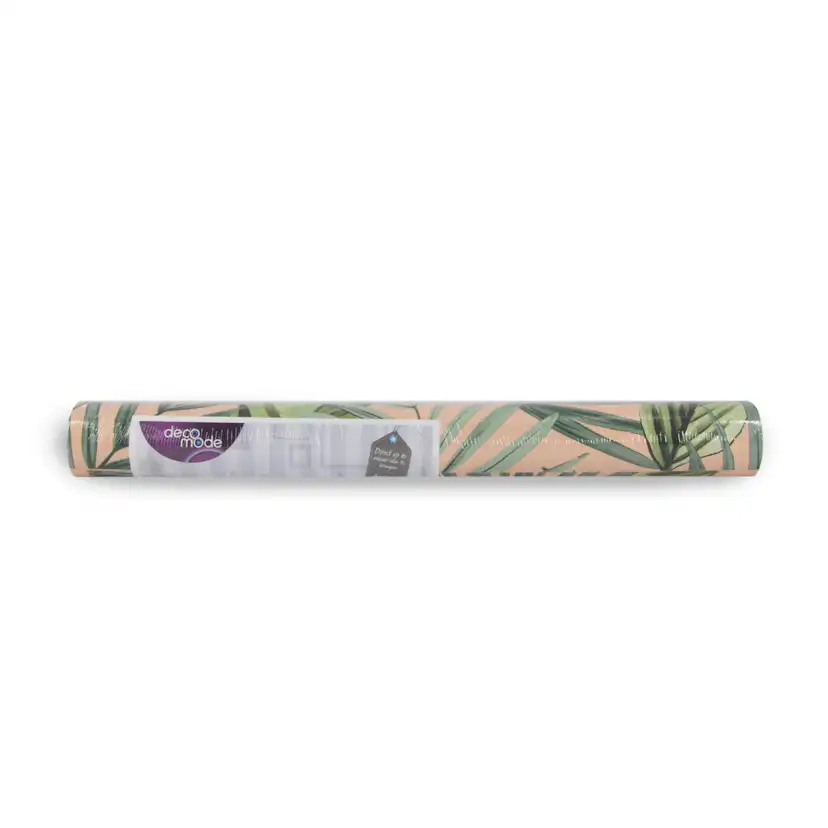 Tapet WOW Flow Grön/Persika