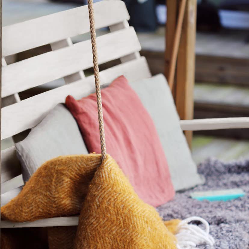 Hammockgunga Jabo 177x80x80 cm Vit