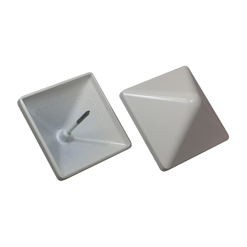 Stolphatt Kokille Pyra Vit 78x78 mm