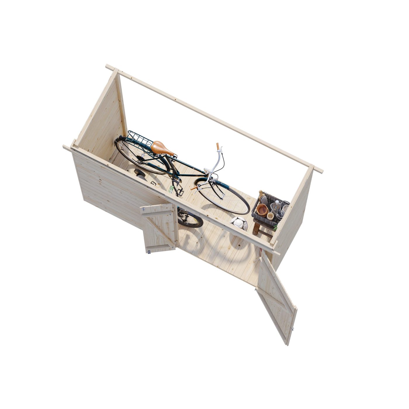 Förråd Palmako Leif 2,2 m2