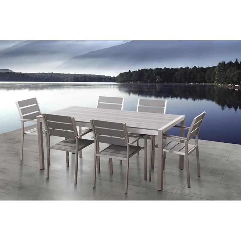 Trädgårdsstol Beliani Vernio 6st