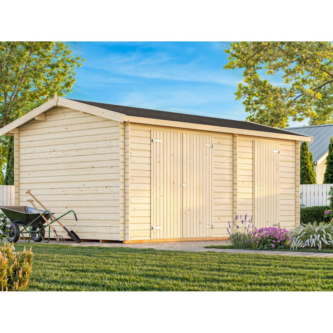 Förråd Palmako Jari 14,5 m2