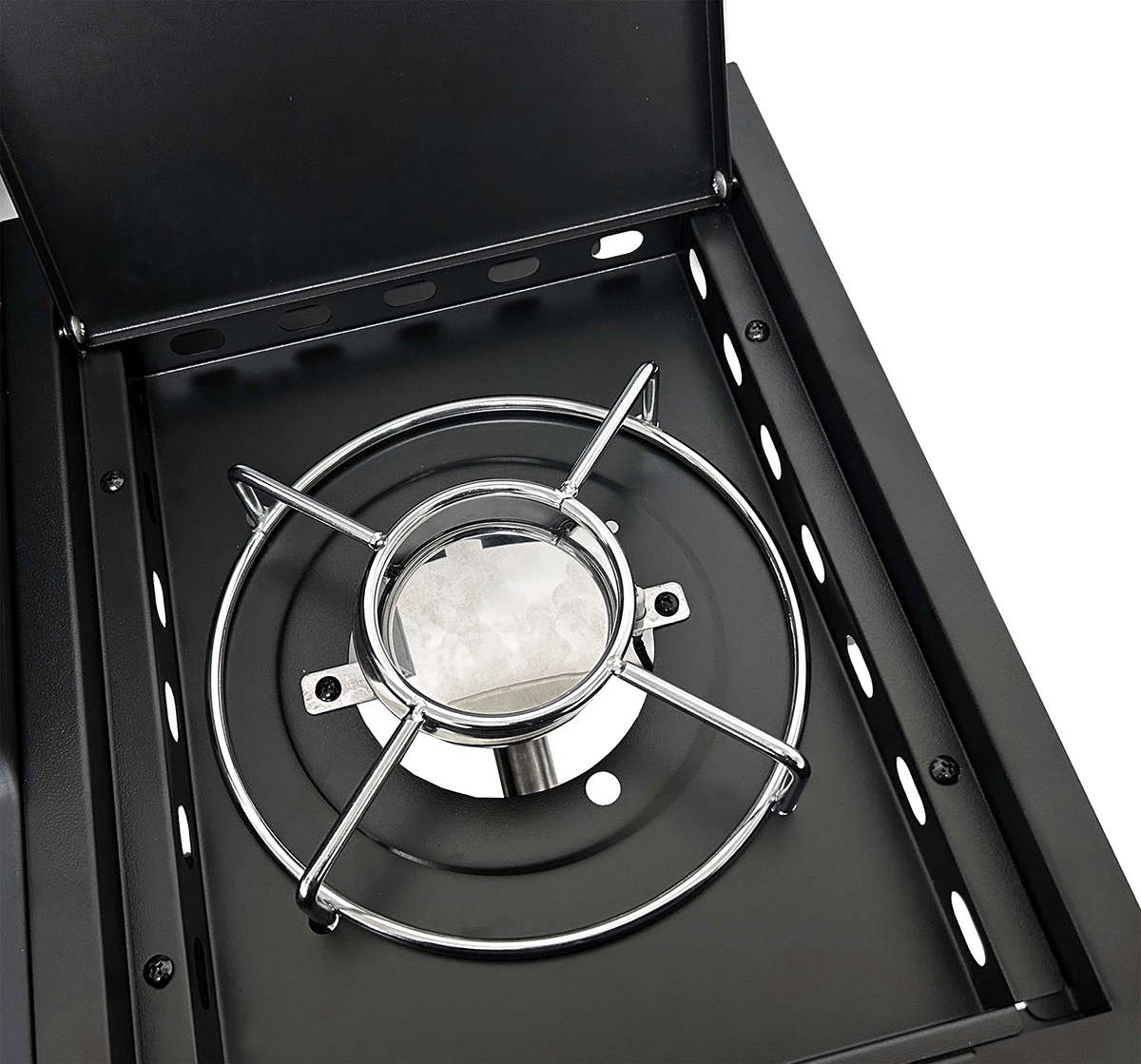 Gasolgrill Dose Barbeque 6+1 Brännare Svart