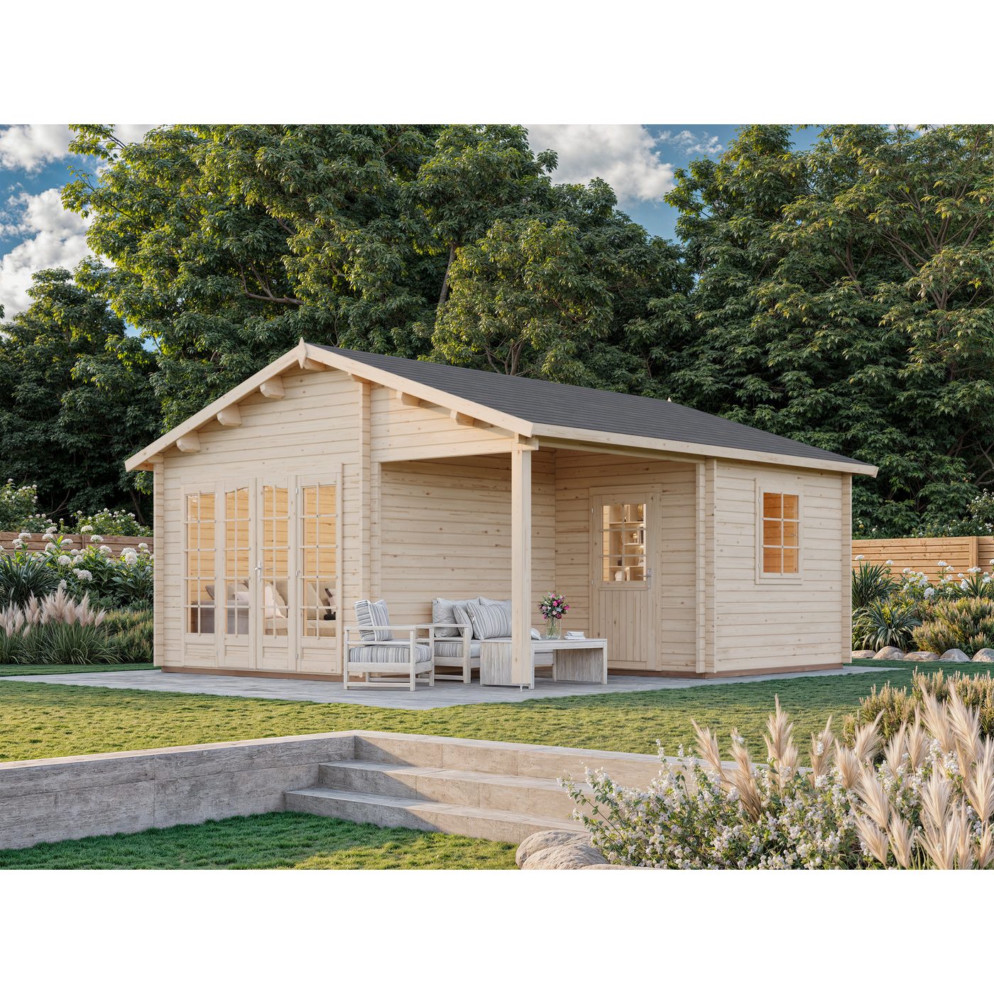 Garage Palmako Roger 21,9 m2 utan Port