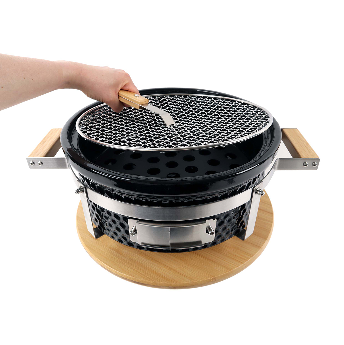 Kolgrill Easy Cooking Kamado Korea Hibachi 28 Portabel