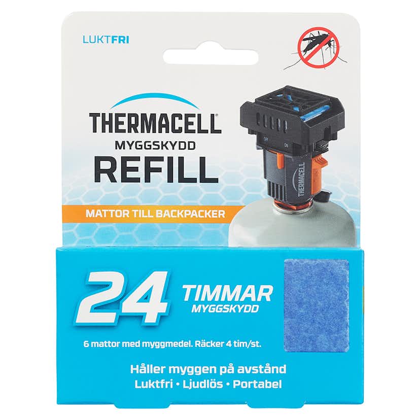 Myggskydd Thermacell Backpacker Refill 24 h