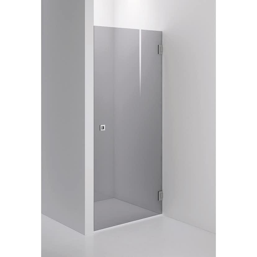 Duschdörr INR Arc 2 Måttanpassad Glas: Grått glas, Profil: Krom