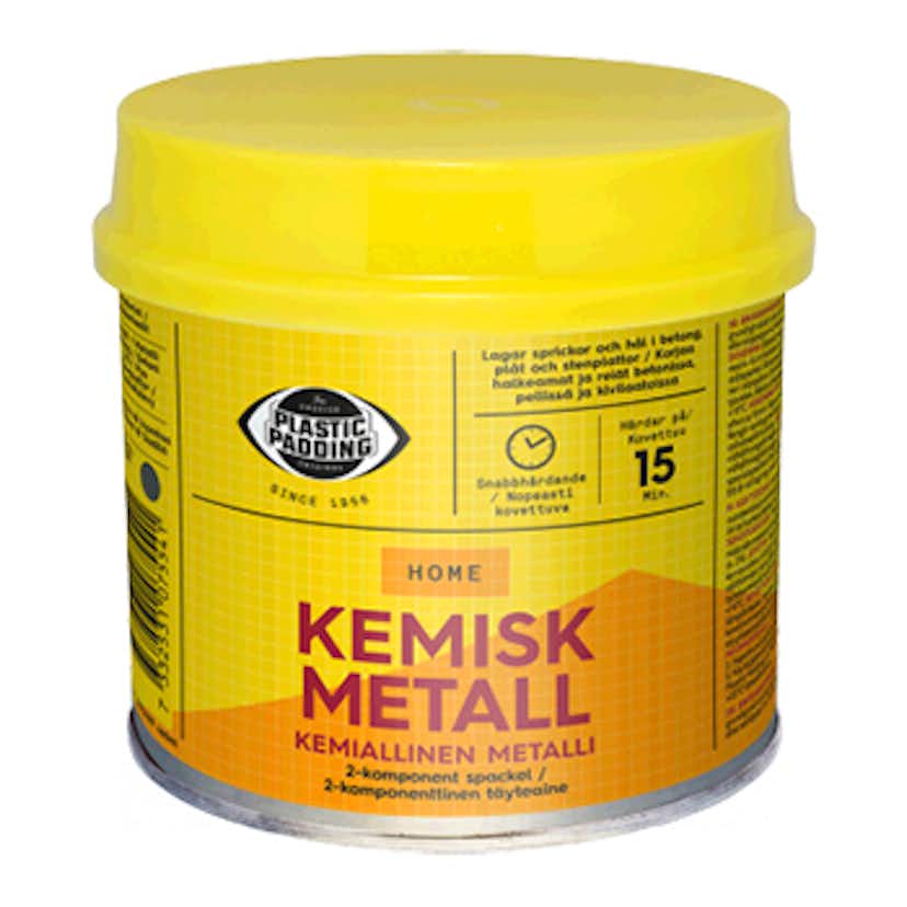 Plastic Padding Spackel Kemisk Metall 460ml KEMISK METALL 460ML 102105