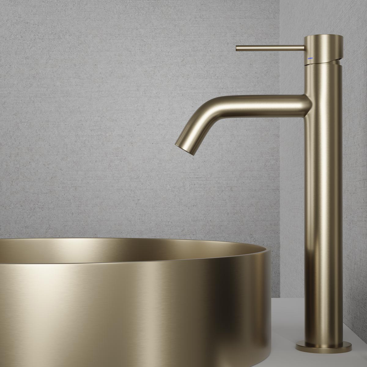 Tvättställsblandare Scandtap Steel Voyage High