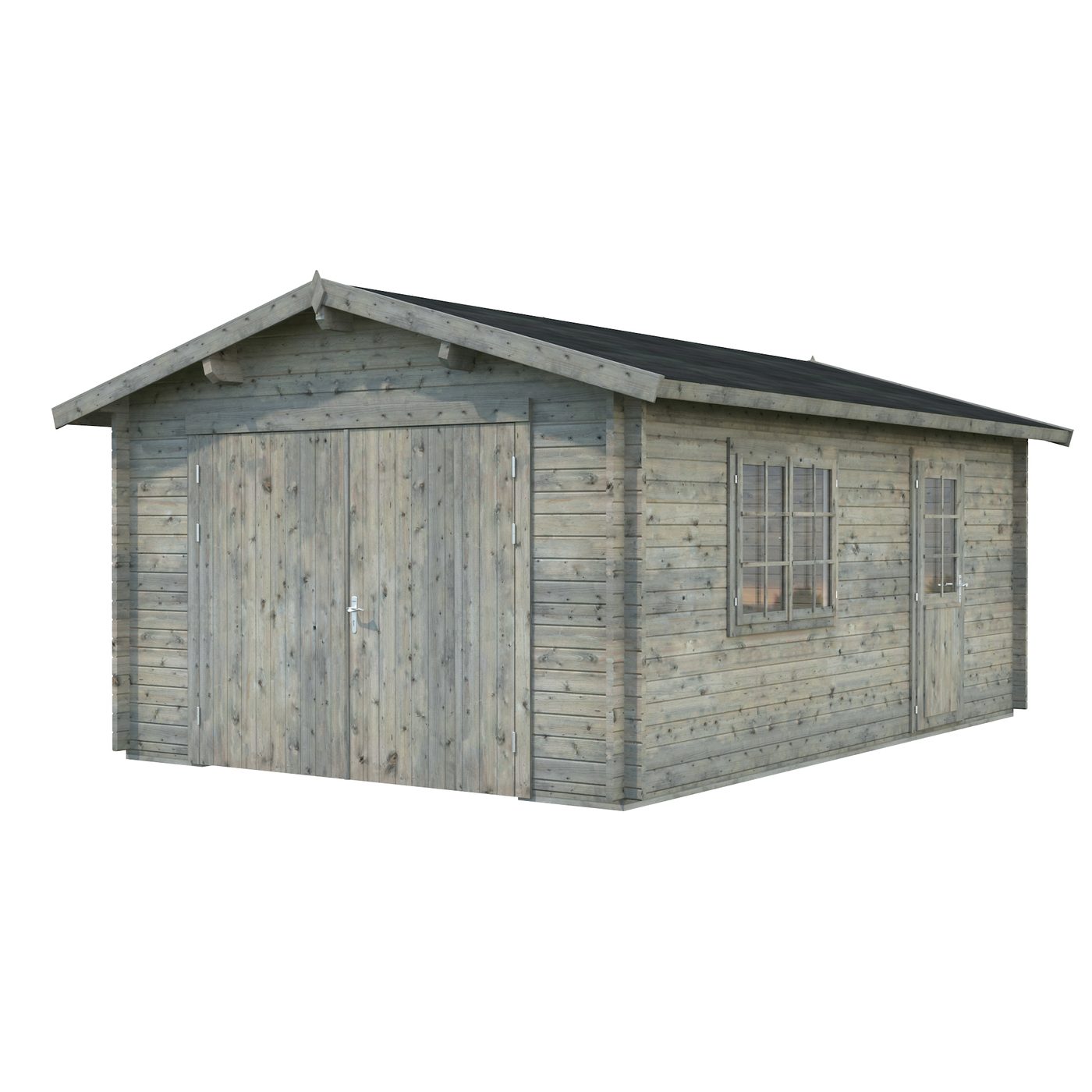 Garage Palmako Roger 19,0 m2 med Dörr