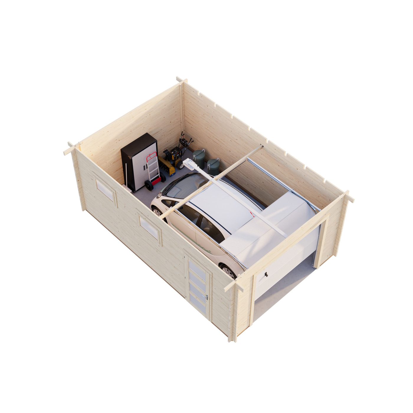 Garage Palmako Rasmus med Garageport 19,8 m2