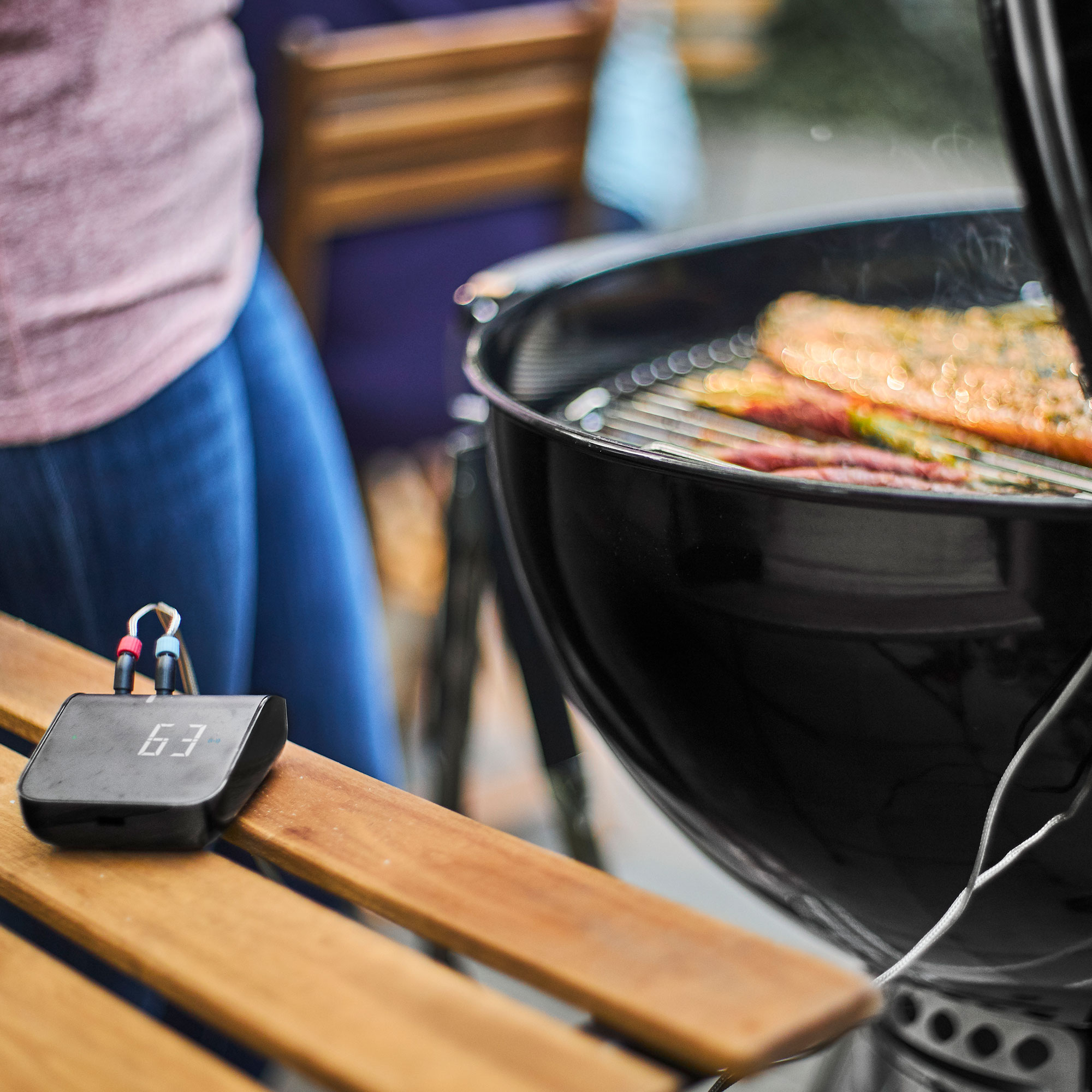 Smartphone-koppling Weber Connect Smart Grilling Hub