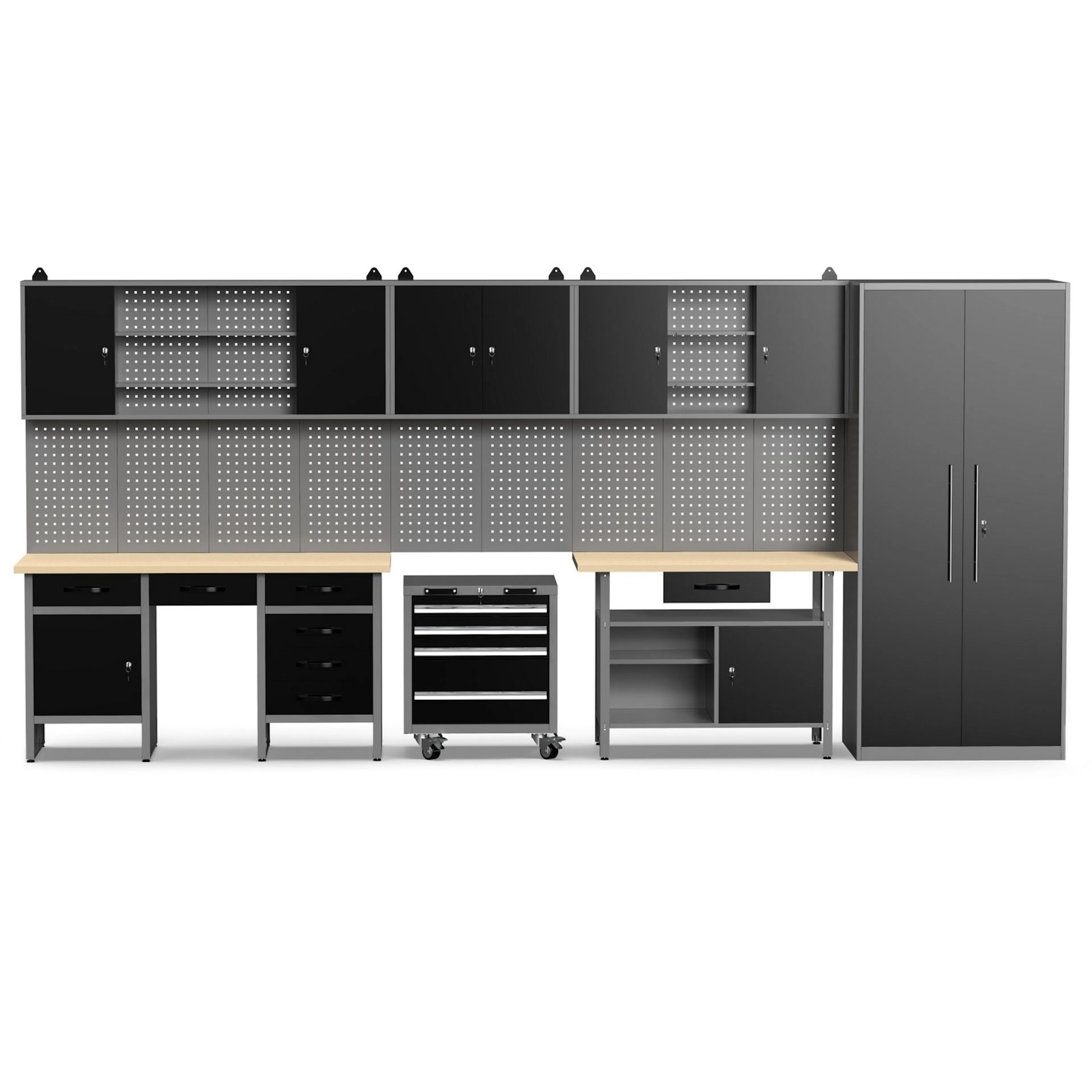 Verktygsskåp Timco Elite 450x60x205 cm