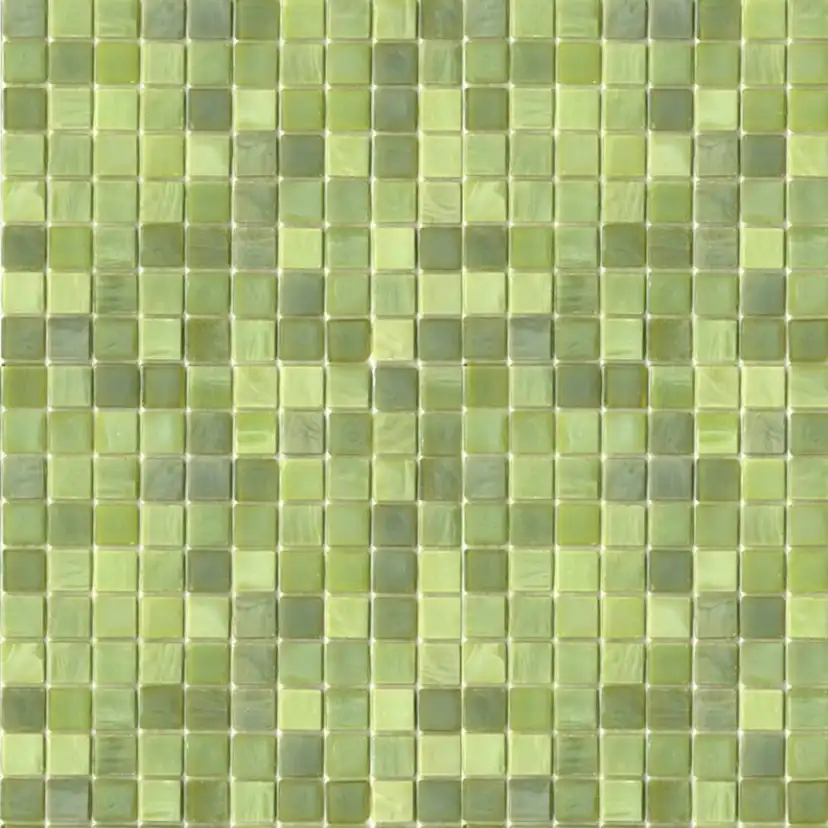 Mosaik Konradssons Sicis Nat Lichen Grön 1,5x1,5 cm
