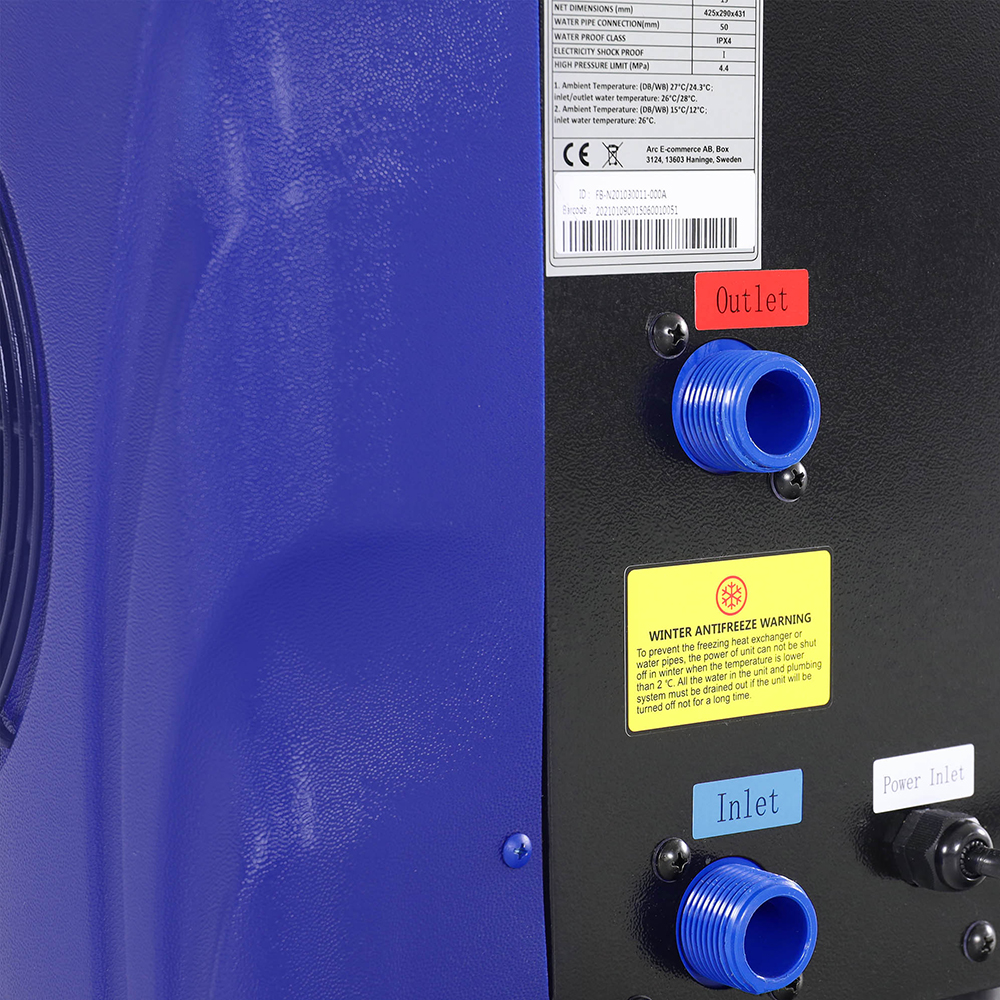 Poolvärmepump Lyfco mini 3,2kW Splash 35