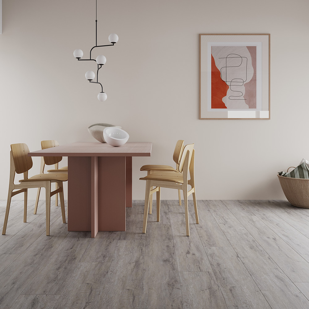 Vinylgolv Moland Bastion Vinyl Wideplank Gray Oak