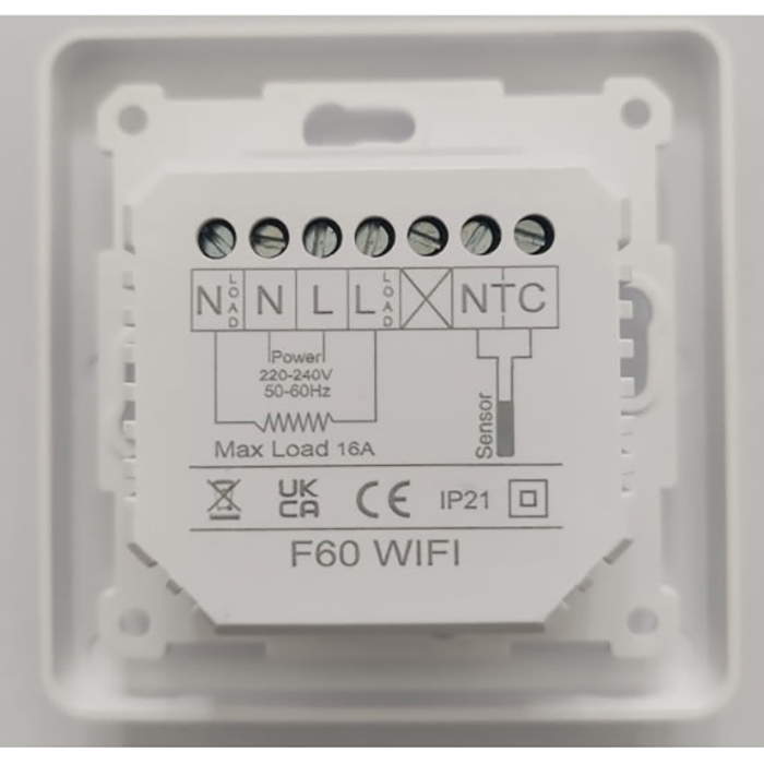 Termostat DunWore F60 Wifi Kombinerad